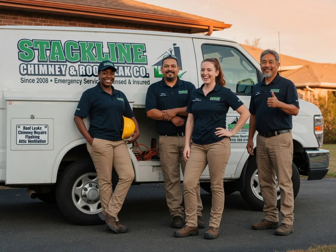 Chimney flashing repair company in Pettibone, ND